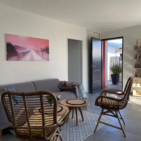 Villa L'Espourguit Proche De L'Ocean Et De La Foret Mimizan Exterior foto