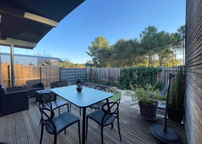 Villa L\'Espourguit Proche De L\'Ocean Et De La Foret